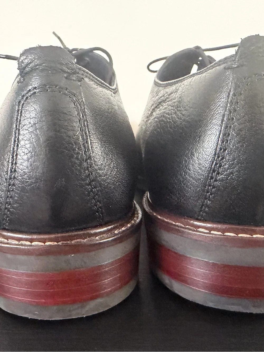 Cole Haan Grand Oxfords. Size 11 1/2 Medium. Black Leather. Near New Condition.